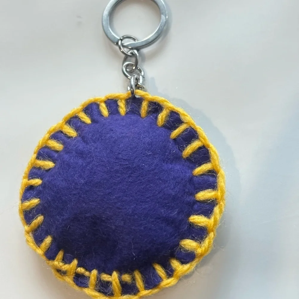 Colorful Sequin Keychain